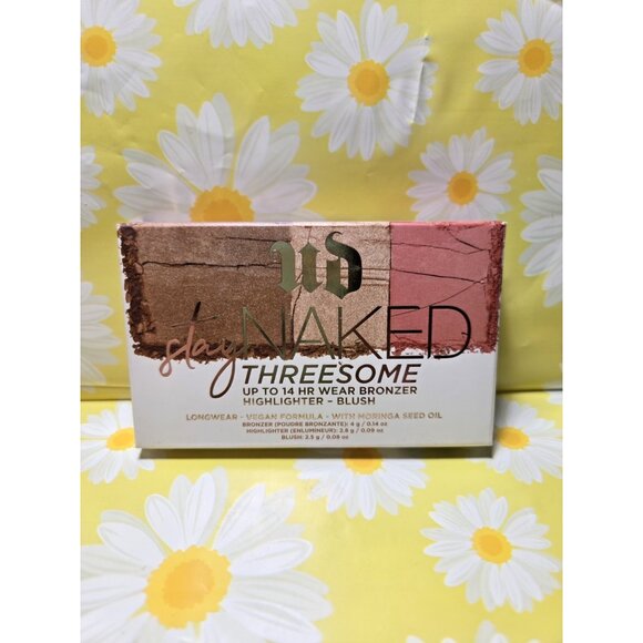 Urban Decay Stay Naked Threesome Highlighter Blush Fly Full Size New In Box - Picture 1 of 10